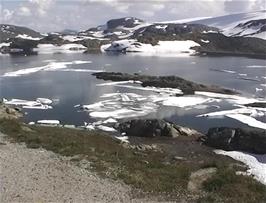 Prestesteinsvatnet, 17.1 miles from Skjolden, 1377m above sea level